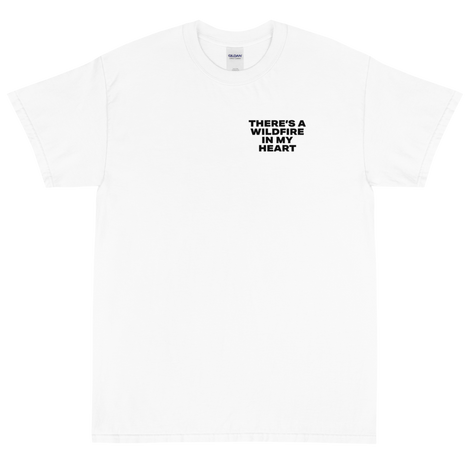 Wildfire Tee (White) - Front